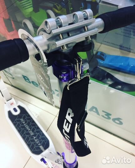 Самокат TT City Scooter с 2 амортизаторами