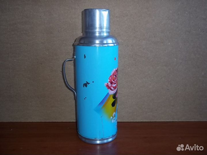 Термос китайский СССР 2л со стеклянной колбой