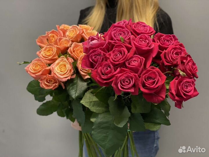 Цветы розы букеты