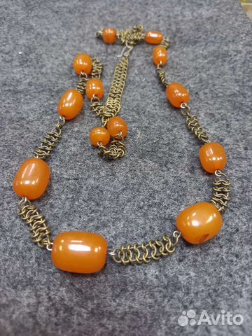 Янтарные бусы СССР Прибалтика