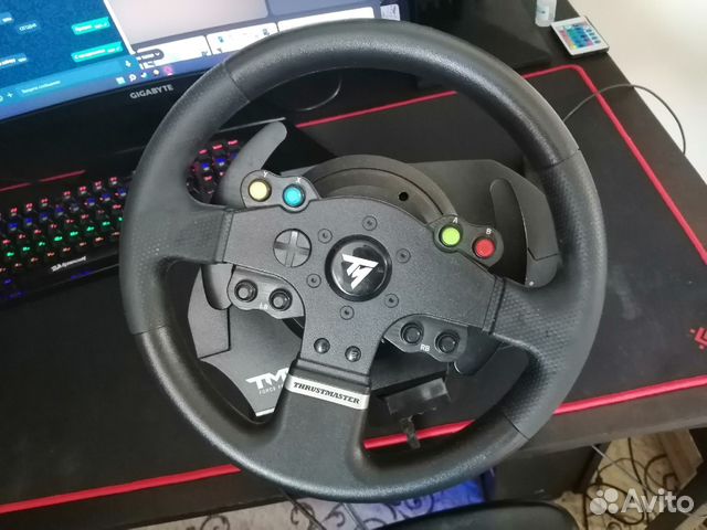 Игровой руль thrustmaster tmx купить в Новопокровской | Электроника | Авито