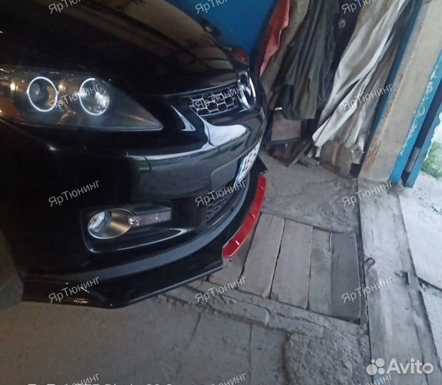 Универсальный сплиттер губа накладка на бампер