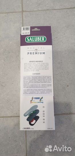 Ортопедические стельки saluber новые
