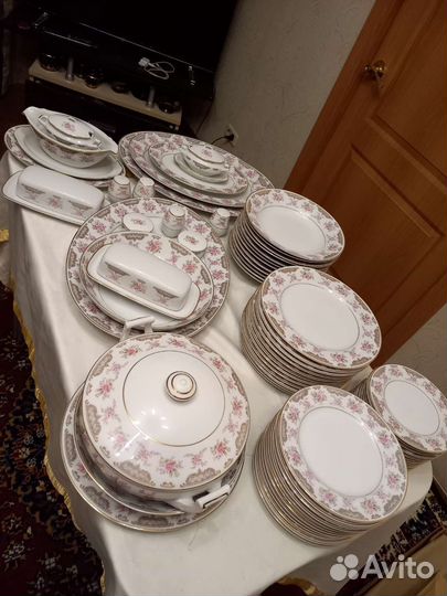 Столовый сервиз на 12 персон новый sone 5362