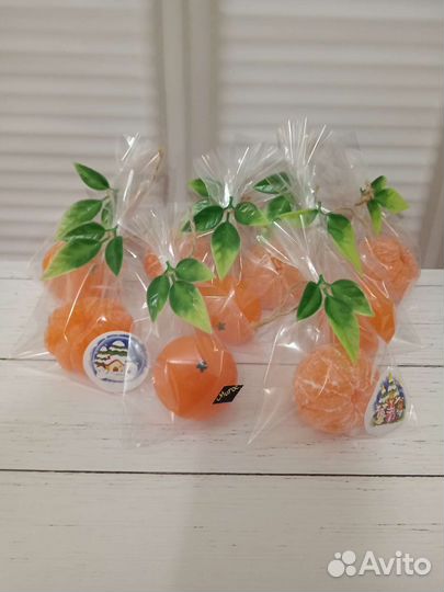 Мыло ручной работы мандарин