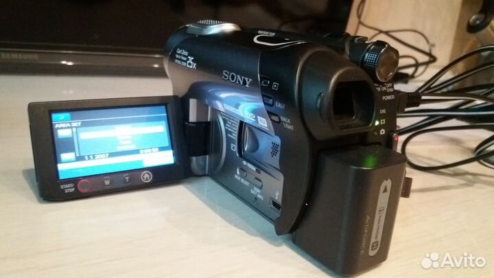 Видеокамера sony Handycam DCR-DVD308E