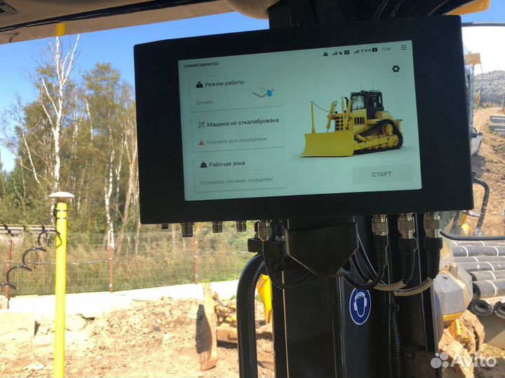 Система 3D на бульдозер