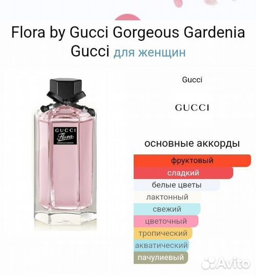 Gucci Flora Gorgeous Gardenia 100 ml духи