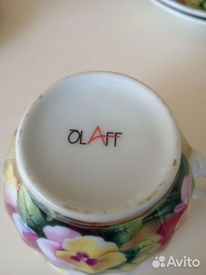 Чашка с блюдцем