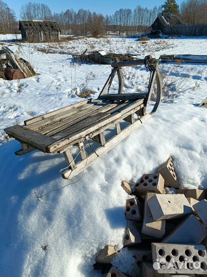 Санки старинные