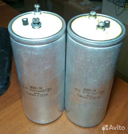 Конденсаторы СССР