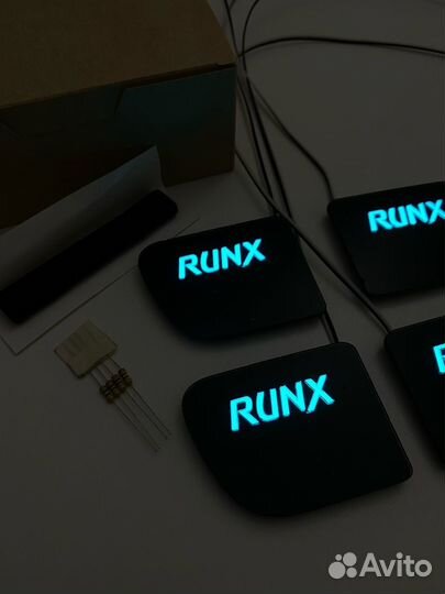 Led подсветка ручек,дверей,подсветка салона Toyota