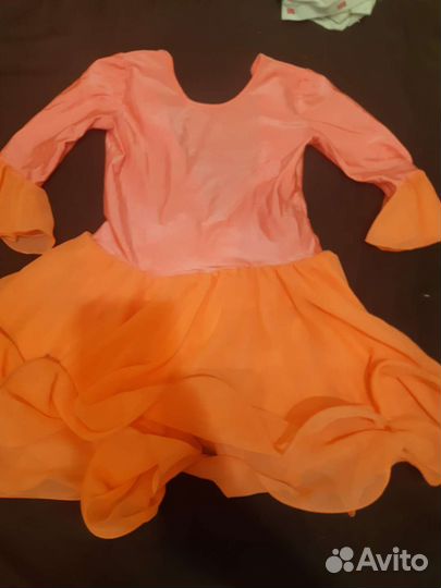 Купальник для танца, гимнастики, фигурное катание