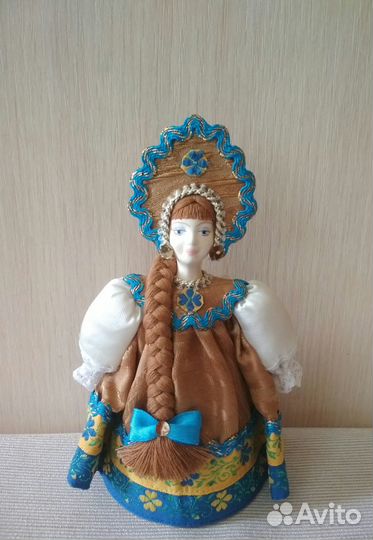 Кукла сувенирная фарфоровая / Потешный промысел