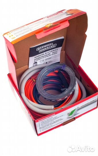 Двухжильный кабельный тёплый пол daewoo enertec