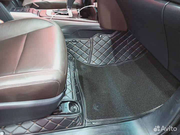 3D Коврики Toyota Fortuner 2 из Экокожи