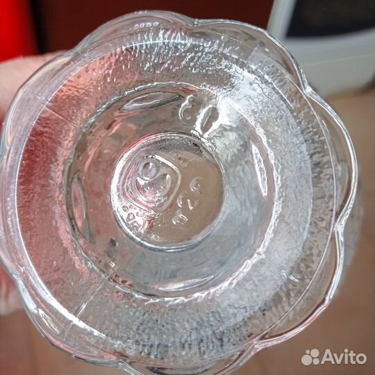 Хрусталь вазочки для варенья на ножке СССР