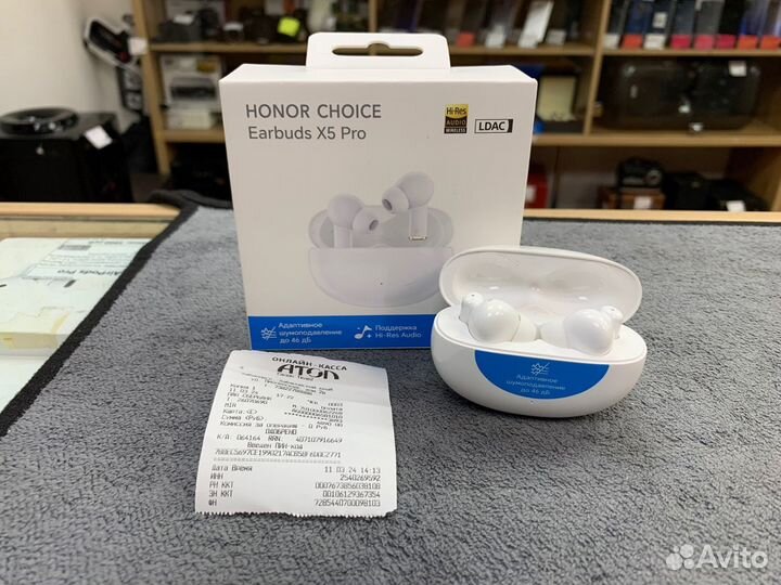 Bluetooth гарнитура honor Choice Earbuds X5 Pro