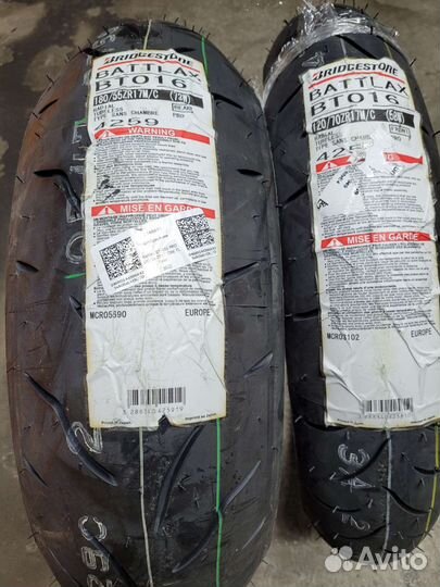 Шины Bridgestone Battlax BT-016 PRO