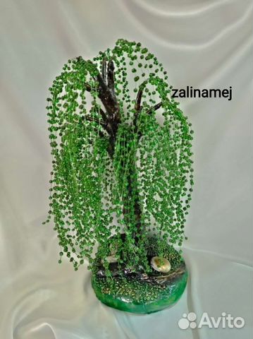 Поделки из бисера. Ива из бисера