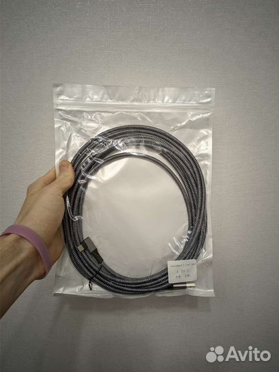 Кабель Usb 3.2, 5 метров для quest 2,3, pico 4