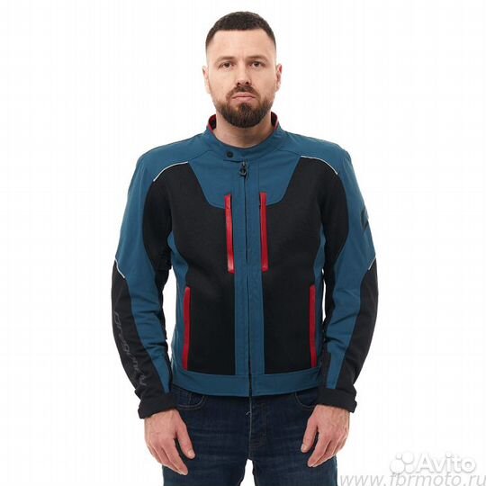 Куртка мото Dragonfly City Air Blue