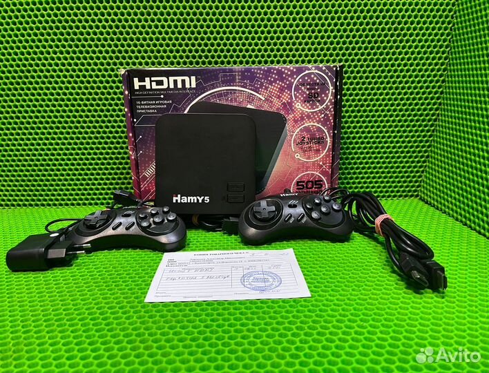 Игровая приставка Hamy 5 +505 игр