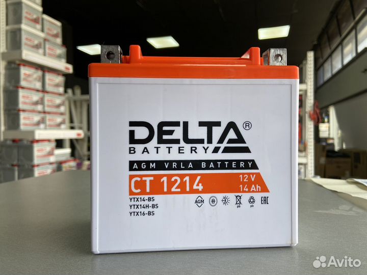 Аккумулятор Delta ст 1214 14Ah