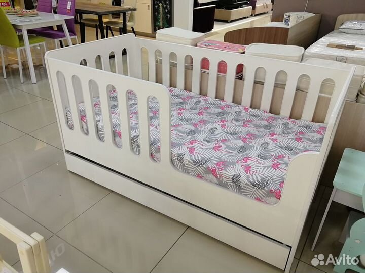 Детская кровать кроватка с ящиком