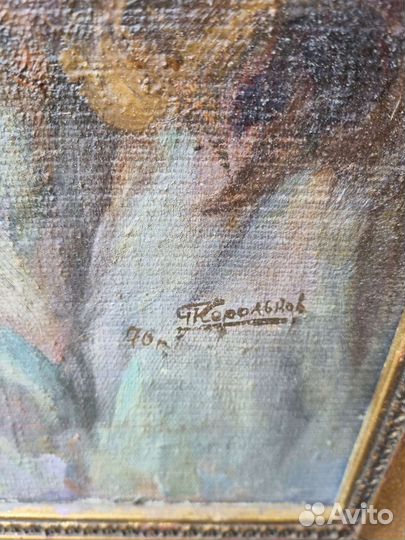 Картина маслом на холсте