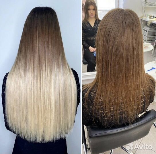 Наращивание волос