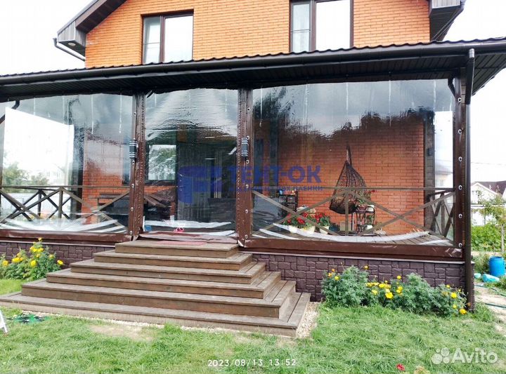 Мягкие окна для веранды