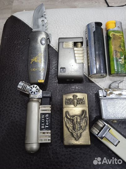 Лот Зажигалок 12 шт ссср,Россия, Китай