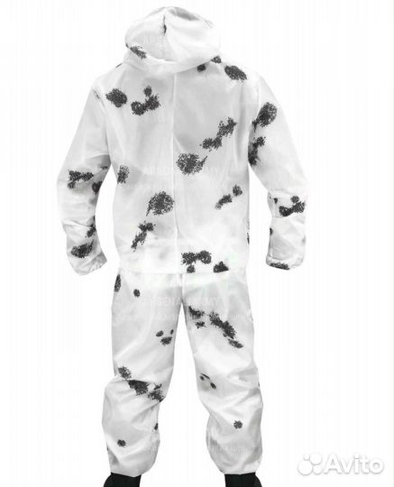 Маскхалат зимний