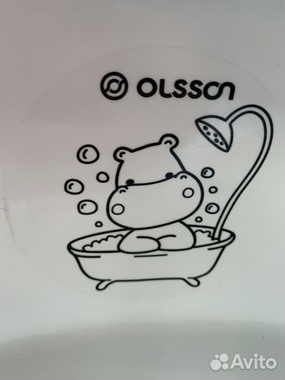 Ванночка для купания с горкой