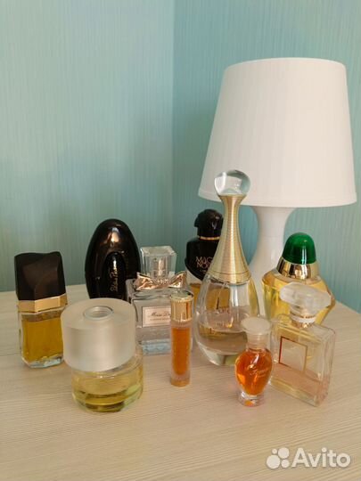 Парфюм,оригинал, полные и остатки во флаконах