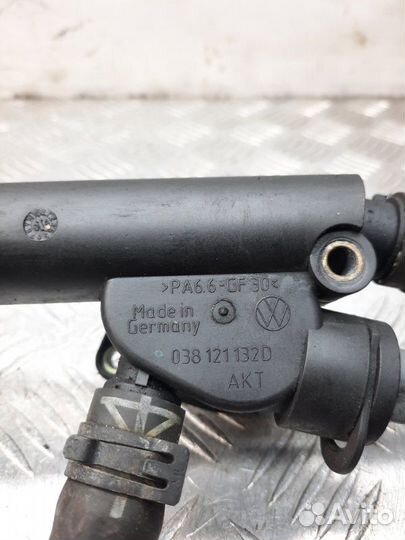 Фланец (тройник) системы охлаждения Volkswagen