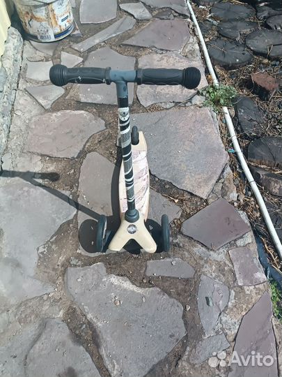 Самокат детский трехколесный бу