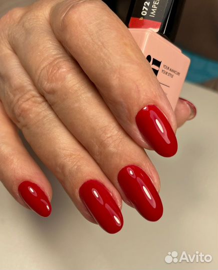 Маникюр гель лак, укрепление, выравнивание