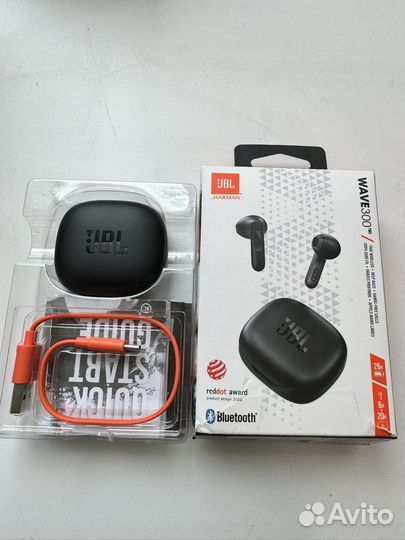 Беспроводные наушники jbl wave300