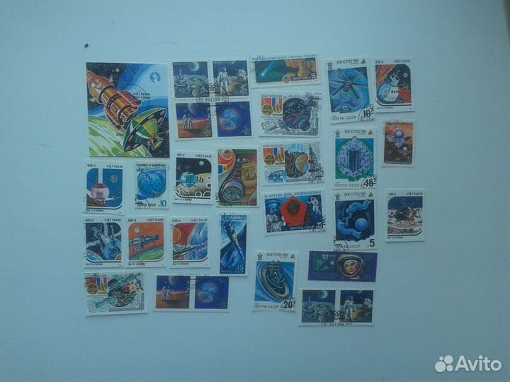 Марки Космос