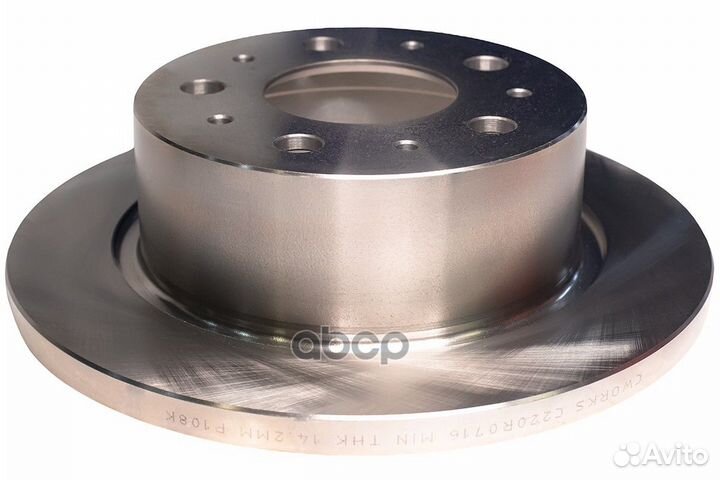 Тормозной диск задний C220R0716 cworks