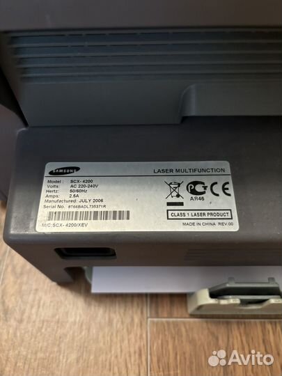 Мфу Принтер samsung scx 4200