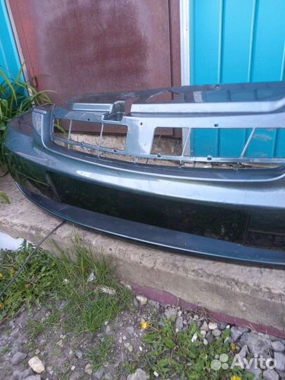 Бампер передний priora 1