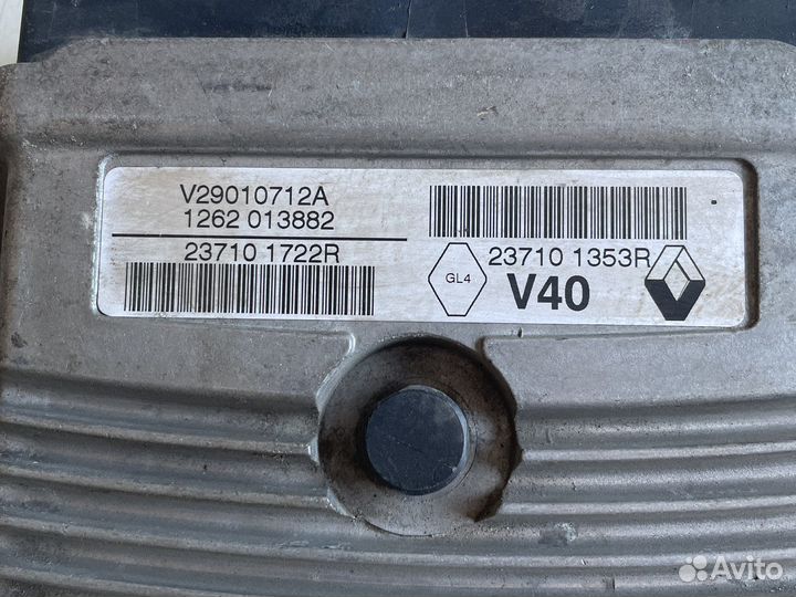 Блок управления двигателем Renault Megane 3
