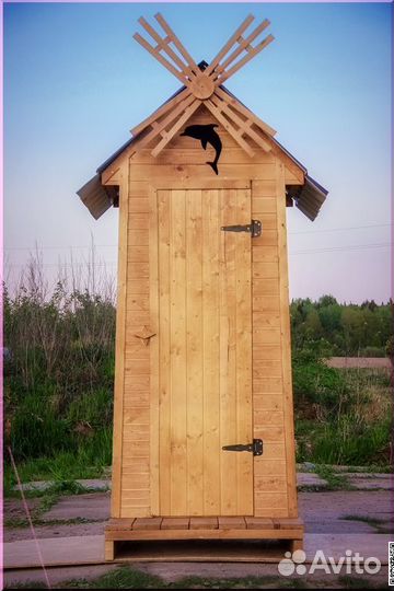 Уличный туалет с установкой HAT118