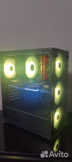 Игровой пк. RTX 4060, Ryzen 5 5600, 32GB, M2 512GB