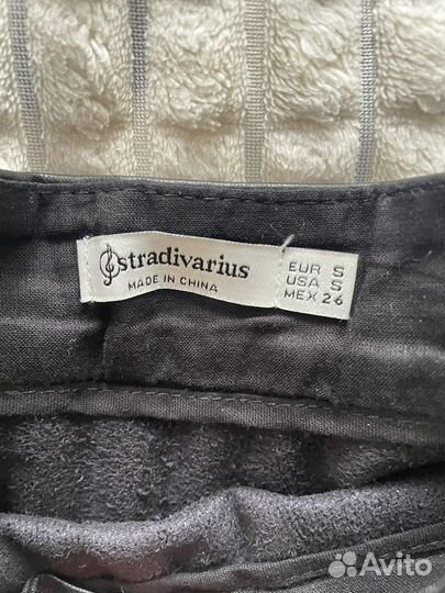 Кожаная юбка миди