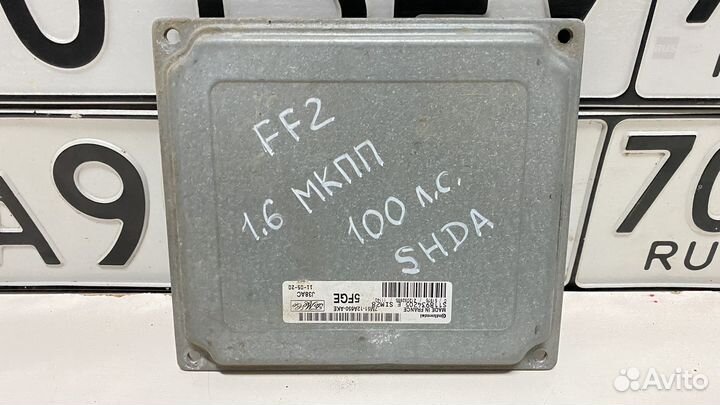 Mозги эбу на Ford Fосus 2
