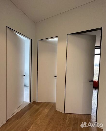 Скрытые двери межкомнатные